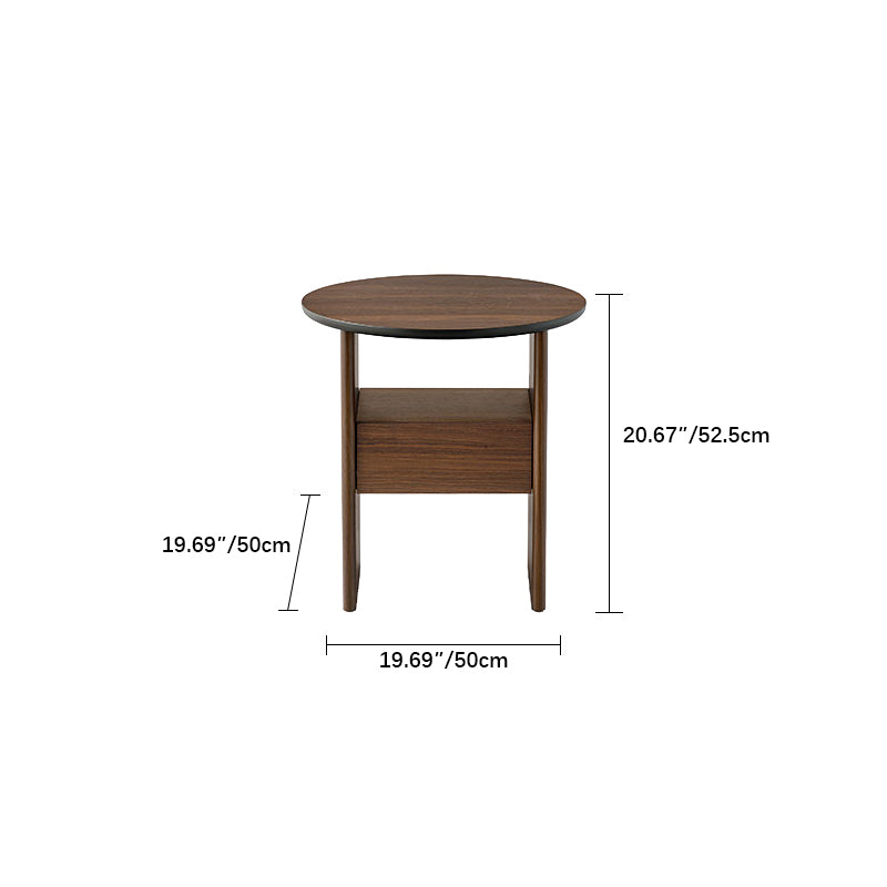 Stylish Multi-layer Board Bedside Cupboard with Open Storage Shelves - Perfect for Modern Bedrooms fif-4525