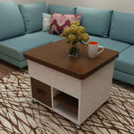 Multi-Functional Lifting Tea Table with Storage and Modern Design fcx-2593