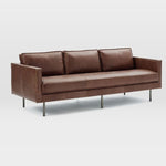 Durable Scratch-Resistant Cotton Sofa in Modern Light Brown & Dark Black jy-116