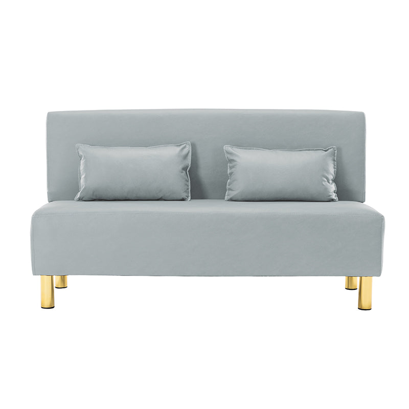 Stylish Multi-Color Sofa: Orange, Khaki, Dark Green, Blue & Light Brown with Premium Wood Finish & Techno Fabric Blend qm-15