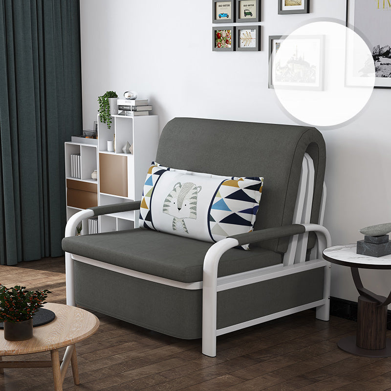 Elegant Solid Wood Sofa with Cotton-Linen Upholstery in Khaki, Navy Blue, Yellow, Dark Gray, and Green - Stylish and Durable fsq-1418