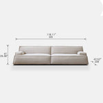 Luxurious Pine Suede Down Sofa for Ultimate Comfort and Style my-365