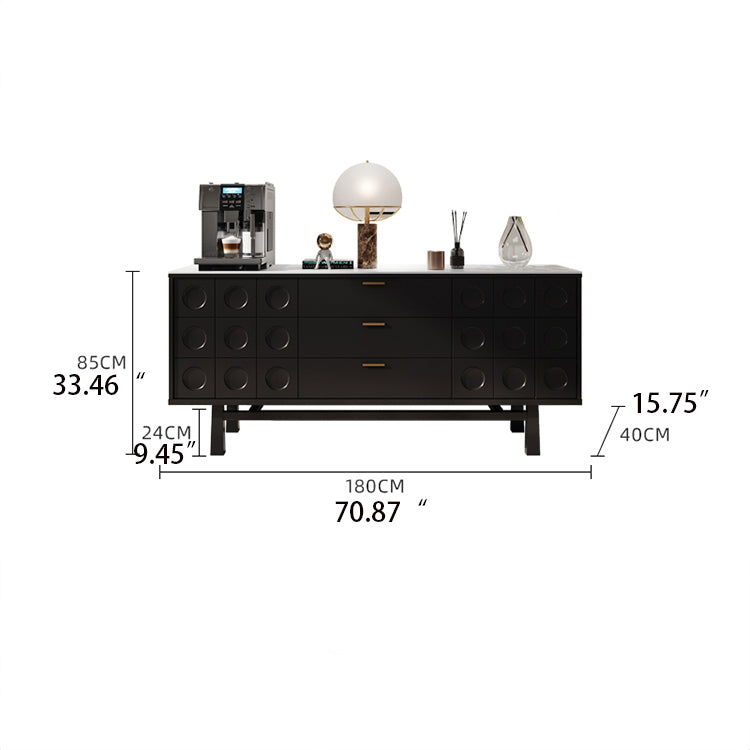 Sleek Modern Cabinet with Ash Wood and Ceramic Top - Perfect for Contemporary Interiors fmsjj-4213