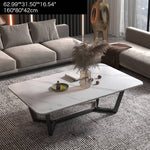 Stylish Sintered Stone Tea Table for Modern Living Rooms fel-1992