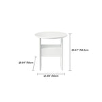 Stylish Multi-layer Board Bedside Cupboard with Open Storage Shelves - Perfect for Modern Bedrooms fif-4525