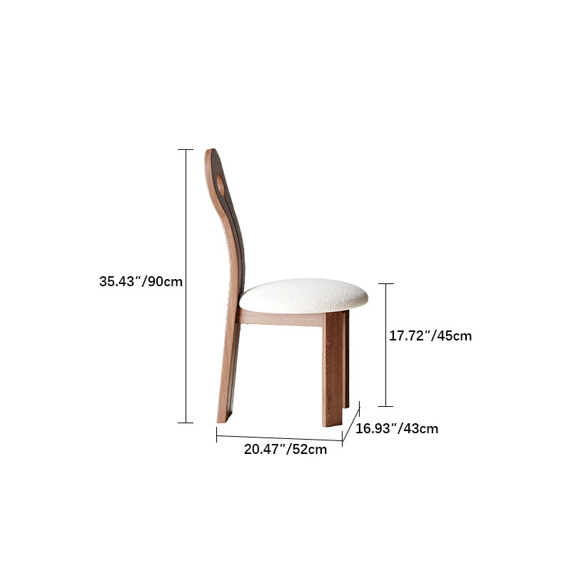 Elegant Ash Wood Dining Chair Set - Contemporary Design for Modern Homes fmus-4083