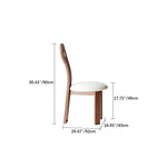 Elegant Ash Wood Dining Chair Set - Contemporary Design for Modern Homes fmus-4083