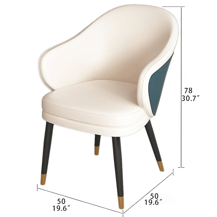 Modern PU Leather Dining Chairs - Elegant Design for Your Home or Cafe hyq-4423