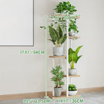 Vertical Indoor Plant Stand with Multiple Tiers for Home and Office Decoration hsen-2036