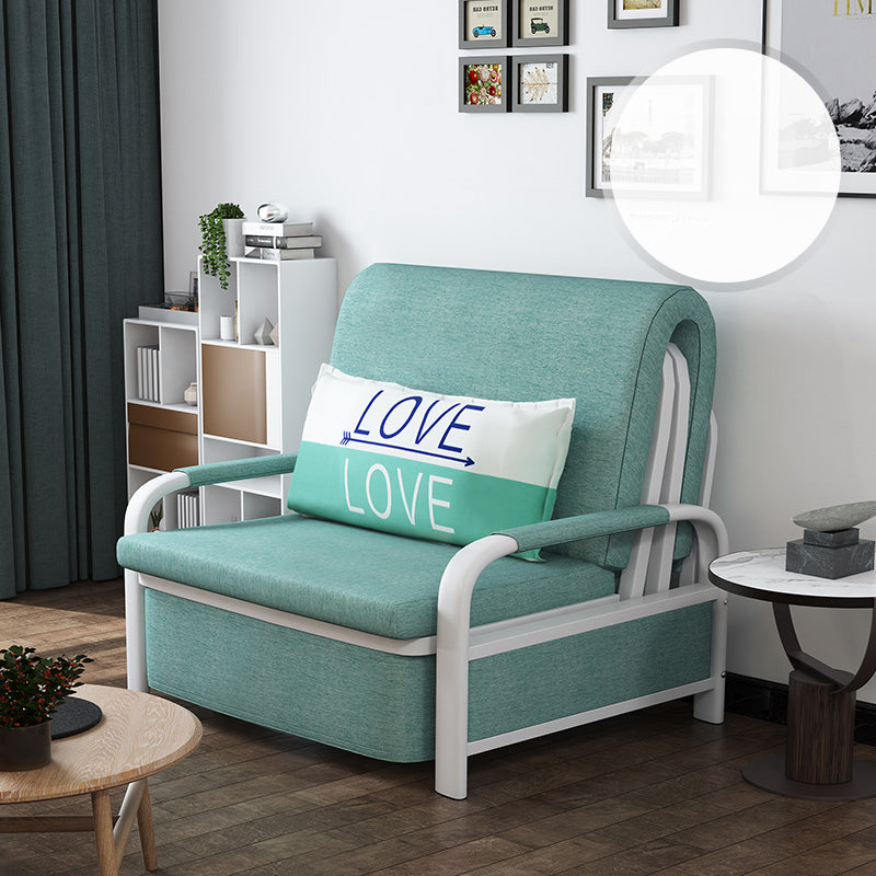 Elegant Solid Wood Sofa with Cotton-Linen Upholstery in Khaki, Navy Blue, Yellow, Dark Gray, and Green - Stylish and Durable fsq-1418