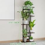 Vertical Indoor Plant Stand with Multiple Tiers for Home and Office Decoration hsen-2036