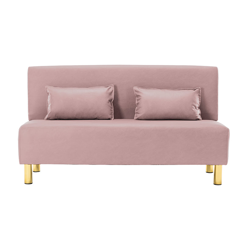 Stylish Multi-Color Sofa: Orange, Khaki, Dark Green, Blue & Light Brown with Premium Wood Finish & Techno Fabric Blend qm-15