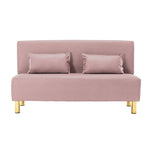 Stylish Multi-Color Sofa: Orange, Khaki, Dark Green, Blue & Light Brown with Premium Wood Finish & Techno Fabric Blend qm-15