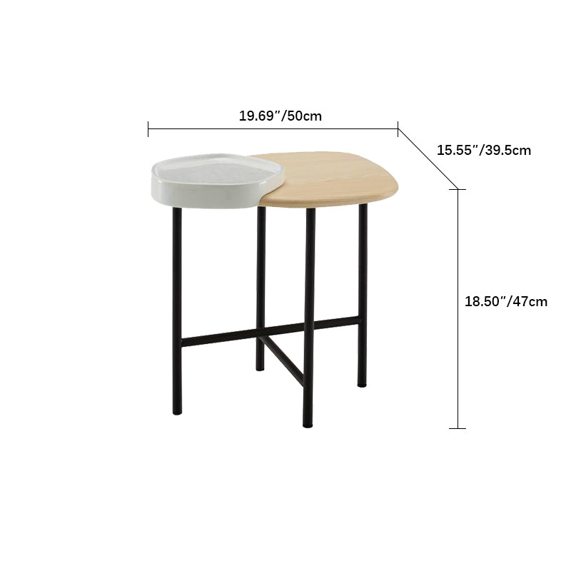 Stylish Solid Wood Tea Table with Multi-Layer Design – Perfect for Modern Spaces fif-4529