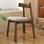 Modern Oak Dining Chair with PU Leather Upholstery - Stylish Seating for Your Home fjx-2659