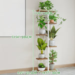 Vertical Indoor Plant Stand with Multiple Tiers for Home and Office Decoration hsen-2036