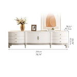 Modern TV Cabinet with Storage - Pine Multi-Layer Board Design for Stylish Living Room hgl-4333