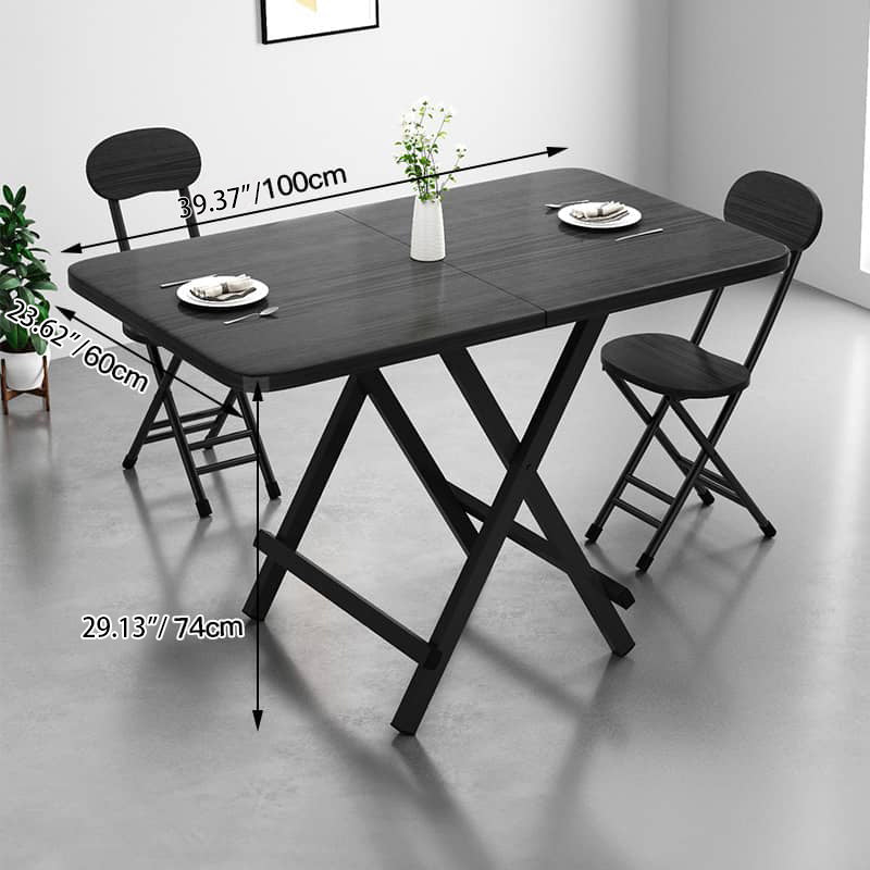 Elegant Black Brown Table - Perfect for Stylish Modern Homes fxjc-915