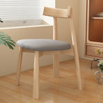 Modern Oak Dining Chair with PU Leather Upholstery - Stylish Seating for Your Home fjx-2659