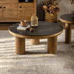 Spacious Rustic Cabinet in Chinese Fir and Density Board - Perfect for Stylish Storage hdst-4229