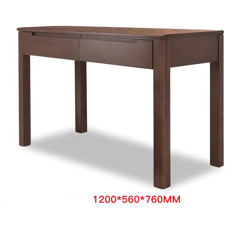 Stunning Brown Oak Wood Table for Elegant Natural Décor hym-1530