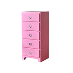 Pink Pine Density Board Cabinet - Stylish Storage Solution for Your Home fcwz-2366