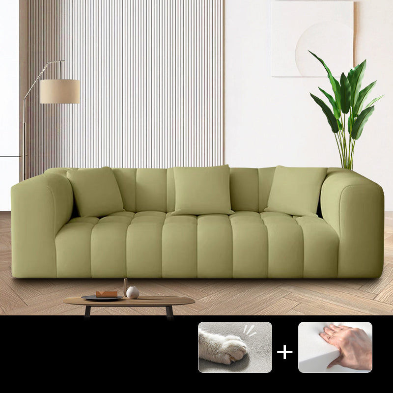 Luxurious Multi-Color Sofas - Off White, Gray, Light Green, Blue & Black | Premium Faux Lambswool & Cotton Techno Fabric jy-112