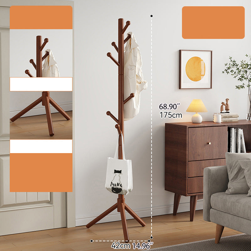 Stylish Multi-Color Wooden Coat Hangers - Brown, Green, Gray, Blue & Natural Beech fxjc-512