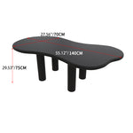 Sleek Contemporary White Oval Dining Table - Elegant Home Centerpiece hsj-2254