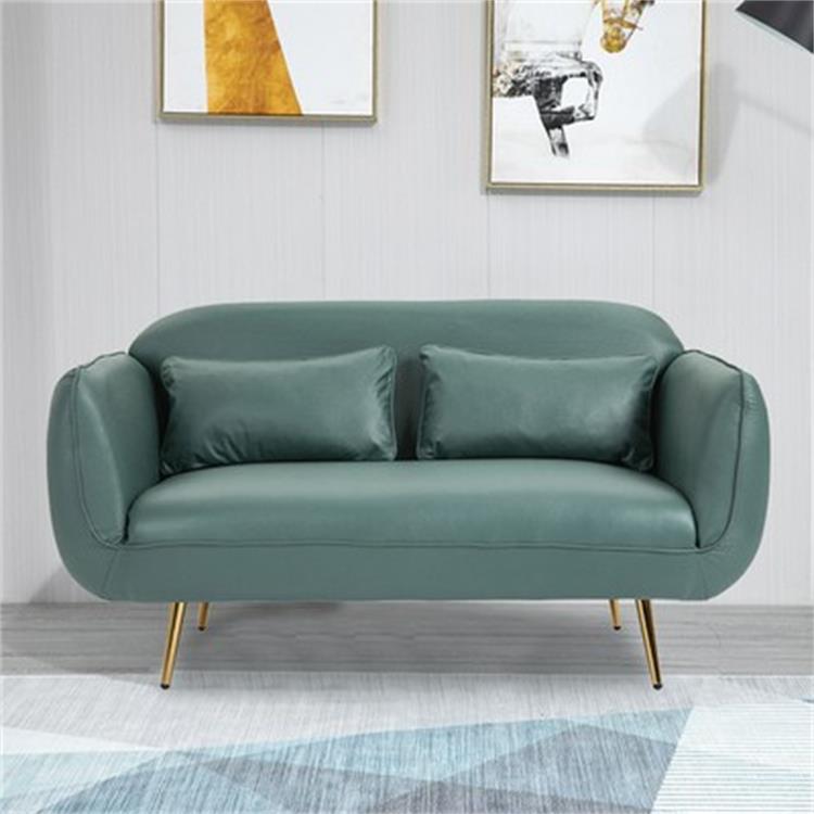 Stylish Multi-Color Sofa: Orange, Dark Green, Blue, Khaki & Brown Techno Fabric Cotton Blend qm-9