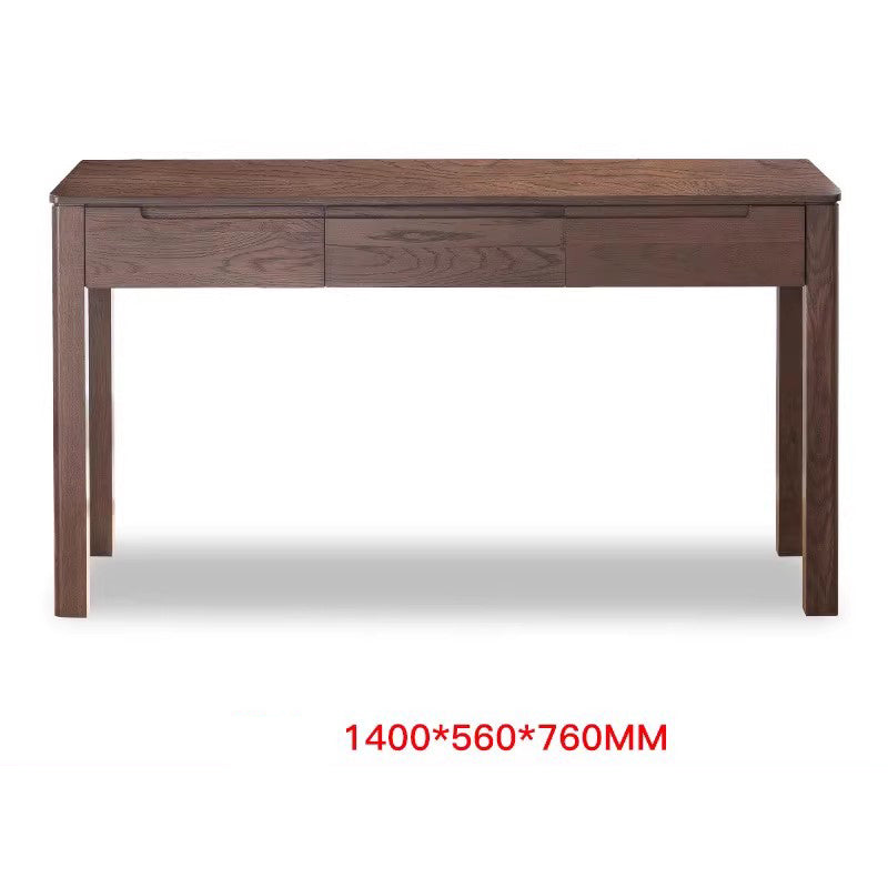 Stunning Brown Oak Wood Table for Elegant Natural Décor hym-1530