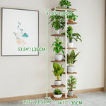 Vertical Indoor Plant Stand with Multiple Tiers for Home and Office Decoration hsen-2036
