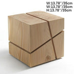 Solid Pine Wood Tea Table Set - Elegant Modern Design for Your Living Room fsdb-2262