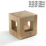 Solid Pine Wood Tea Table Set - Elegant Modern Design for Your Living Room fsdb-2262