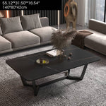 Stylish Sintered Stone Tea Table for Modern Living Rooms fel-1992