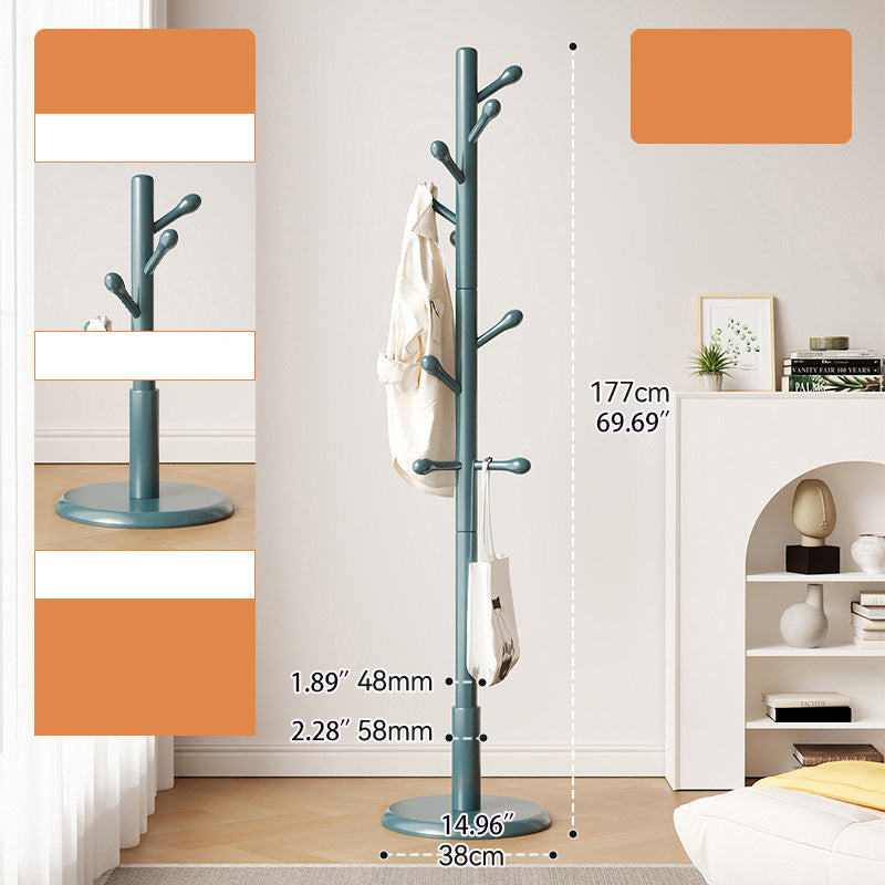 Stylish Multi-Color Wooden Coat Hangers - Brown, Green, Gray, Blue & Natural Beech fxjc-512