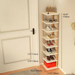 Sleek & Stylish Solid Wood Storage Rack - White, Natural, Black Finish Options fxjc-916