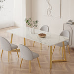 Elevate Your Dining Space with a Stylish Sintered Stone Table fmsf-769