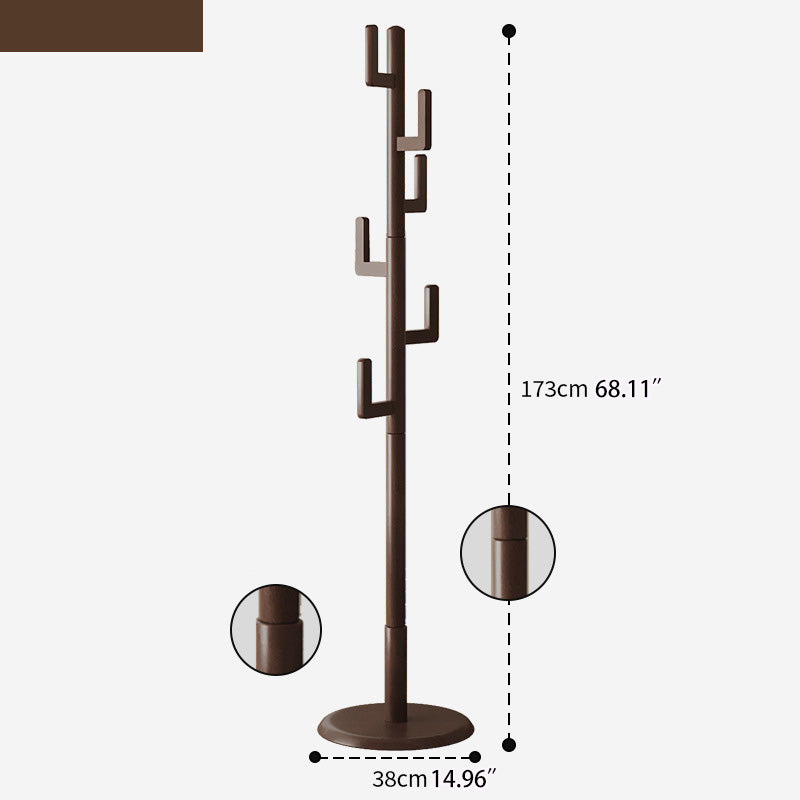 Stylish Multi-Color Wooden Coat Hangers - Brown, Green, Gray, Blue & Natural Beech fxjc-512