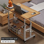 Natural Wood Color Multi-Layer Board - Stylish Table with White and Black Accents fxjc-508