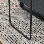 Linen Fabric 3 Seat Sofa with Two End Tables and Two Pillows, Removable Back and Armrest, Morden Style Upholstered 3-Seat Couch for Living Room W487139512-djyc