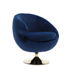 360 Degree Swivel Cuddle Barrel AccentChairs, Round Armchairs with Wide Upholstered, FluffyFabric Chair for Living Room, Bedroom, Office, Waiting Rooms W1539P147082-djyc