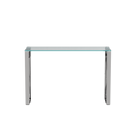 Console Table Stainless Steel Glass,Meal side table silvery Clearbs-02 s W1727P195277-djyc