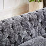 81.5-Inch Chenille Corner Sofa , L-Shaped Sectional Couch, 5-Seater Corner Sofas with 3 Cushions for Living Room, Bedroom, Apartment, Office W834S00262-djyc