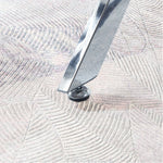 Contemporary Square Clear Dining Tempered Glass Table with Silver Finish Stainless Steel Legs W1241106646-djyc