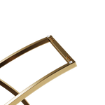 Dining Chair Set of 4, grey velvet Backrest and golden Metal legs.For Modern Kitchen Dining Room Chair for Kitchen Living Modern decorative Leisure chairs Office chairs W1727S00008-djyc