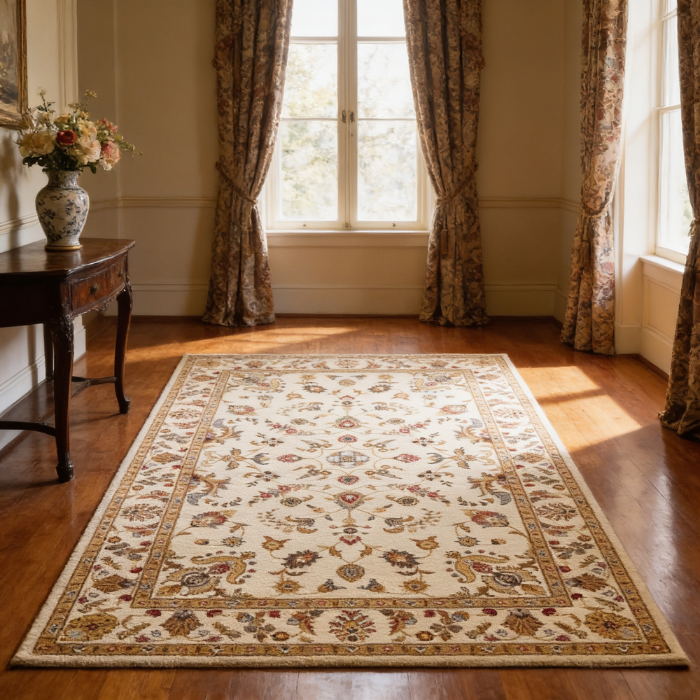 Classic GC_VIN5005 Cream 2 ft. x 3 ft. Area Rug-B186P452248 - 场景图
