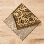 Classic GC_VIN5008 Green 2 ft. 7 in. x 7 ft. 3 in. Area Rug-B186P452264 - 细节图