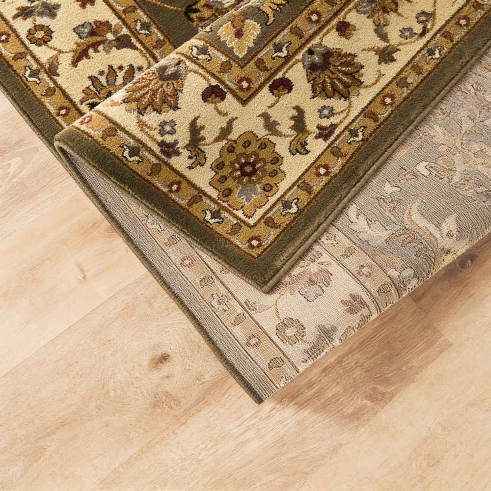 Classic GC_VIN5008 Green 5 ft. 3 in. x 7 ft. 3 in. Area Rug-B186P452265 - 细节图