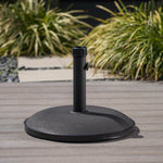 55 lb Concrete & Steel Umbrella Base – Stable Foundation for Up to 12ft Umbrella 54756.00BLK-djyc